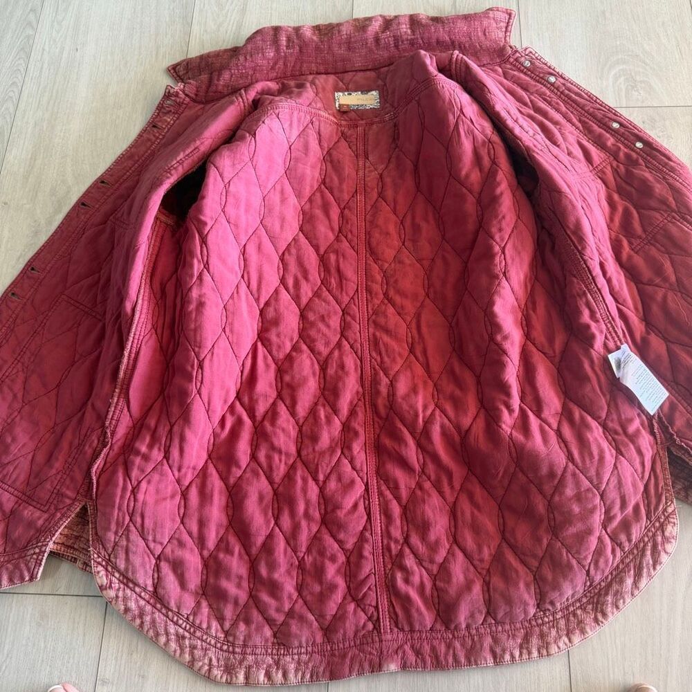 Pilcro The Fielder Quilted Shirt Jacket size xs - Picture 8 of 12